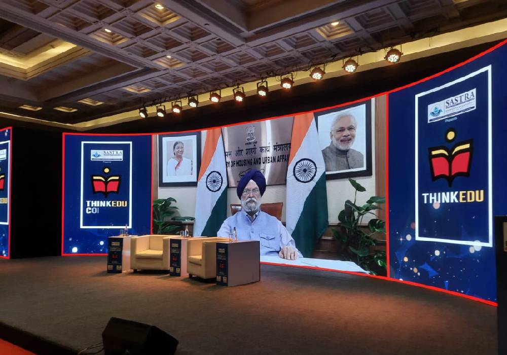 The Indian Express | Virtually joined with a special message at #ThinkEdu2023