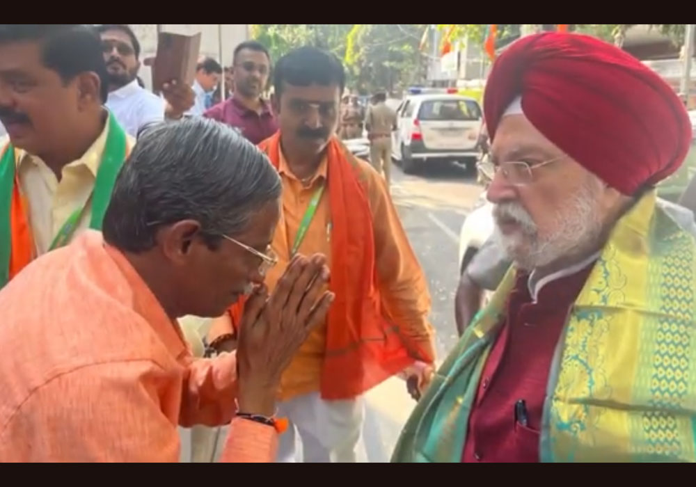 Sh Hardeep Singh Puri Ji Interacts with BJP Karyakartas in Chennai