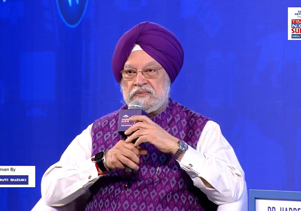 Sh Hardeep Singh Puri's full conversation with Journalist Navika Kumar in #TimesNowSummit2024