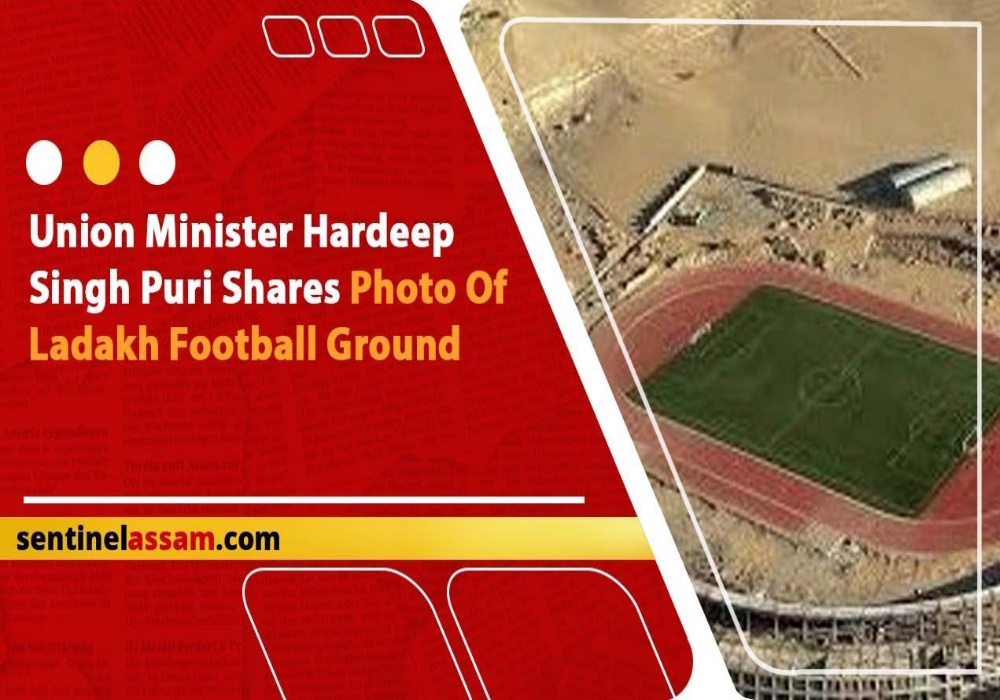 Shares Photo Of Ladakh Football Ground | The Sentinel