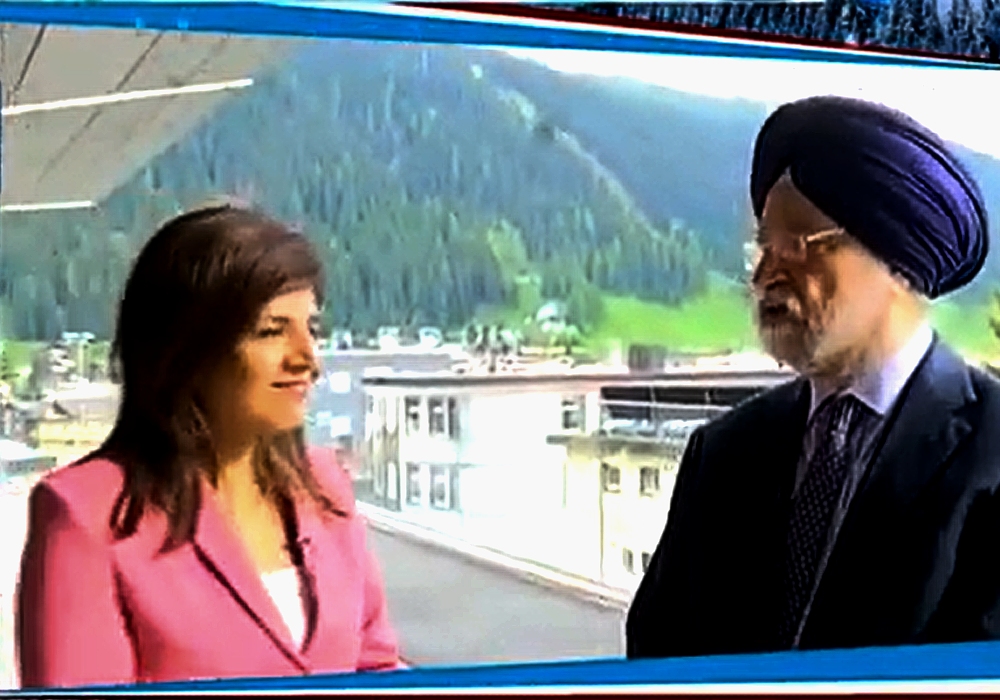 Swati Khandelwal in conversation with Hardeep Singh Puri at Davos 2022 : WEF