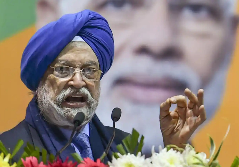Union Minister Hardeep Singh Puri virtually dedicates 166 CNG stations across 14 states