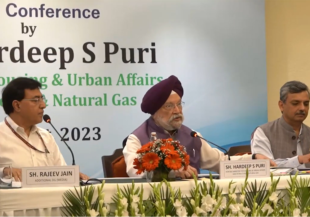 Significant achievements of MoHUA, Media briefing by Union Minister Sh Hardeep Singh Puri