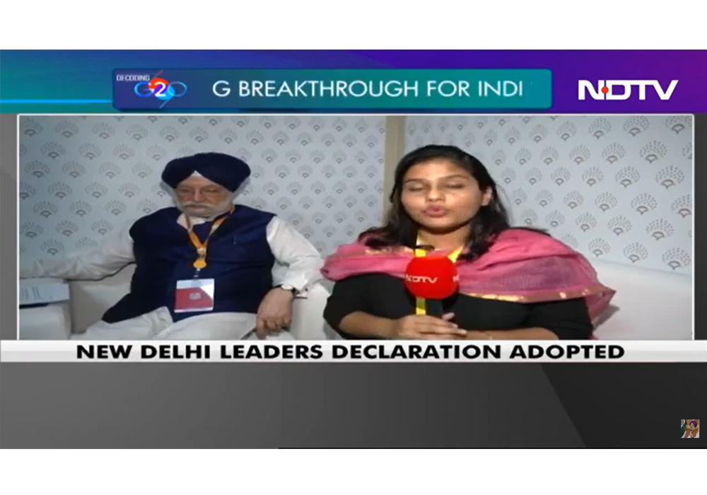 Shri Hardeep Singh Puri Full discussion on G20 with NDTV