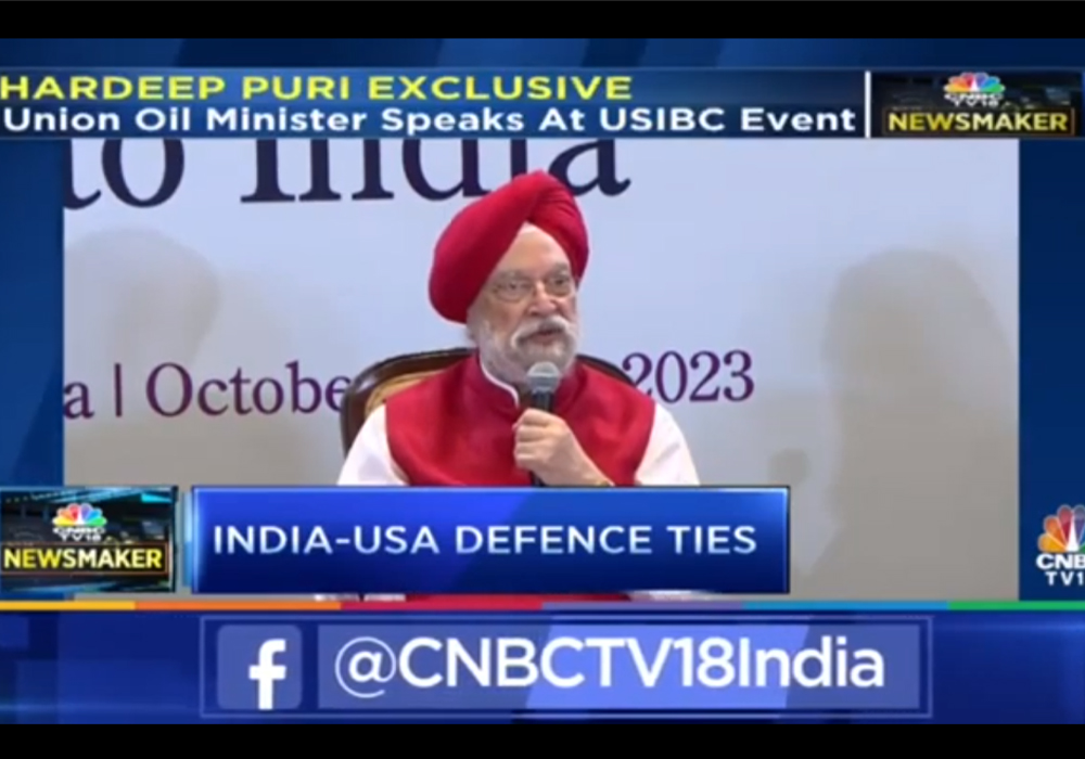 Hardeep Singh Puri's full Interview with CNBC on Indo-US Relations, Middle East Crisis & Oil Prices