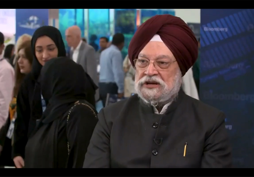 Sh Hardeep Singh Puri speaks on rising Oil Prices | Bloomberg Television