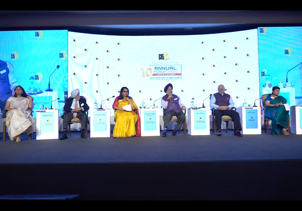Discussion on the India's Growth Story in 10th Annual forum-2023
