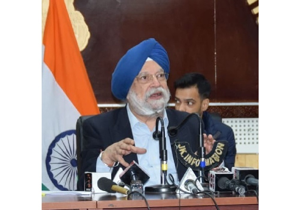 The Tribune | Hardeep Singh Puri lauds Govt’s efforts to implement Central schemes in J&K
