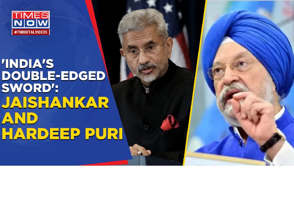 'India's Interests Above All' How Jaishankar, Hardeep Puri Shut Critics On Global Platform