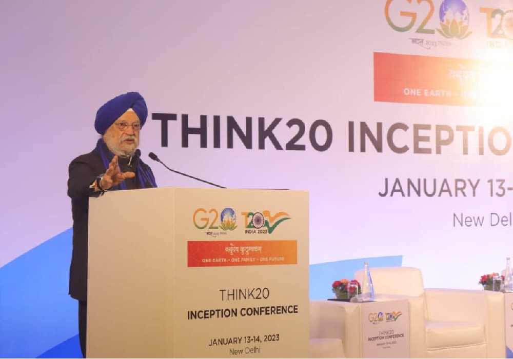 Discussion with think-tankers at ‘Think20 Inception Conference’ in the year of G20 India Presidency