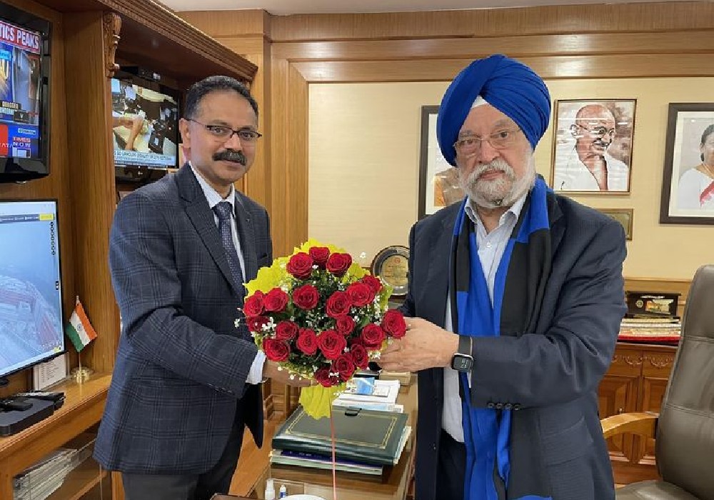 Meeting with Sh Subhasish Panda Ji, Vice-Chairman of Delhi Development Authority