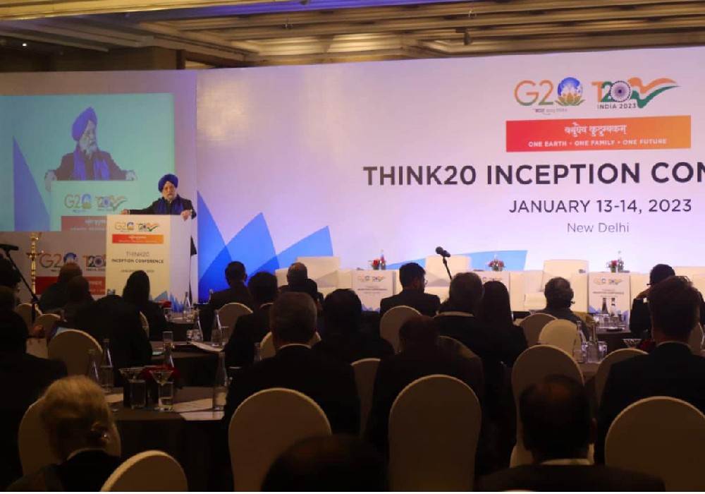 Discussion with think-tankers at ‘Think20 Inception Conference’ in the year of G20 India Presidency