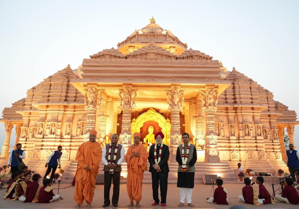 At Pramukh Swami Maharaj Shatabdi Mahotsav