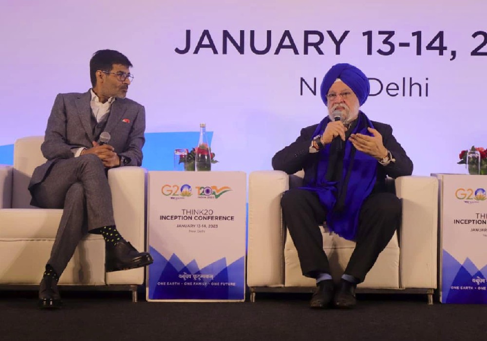 Discussion with think-tankers at ‘Think20 Inception Conference’ in the year of G20 India Presidency