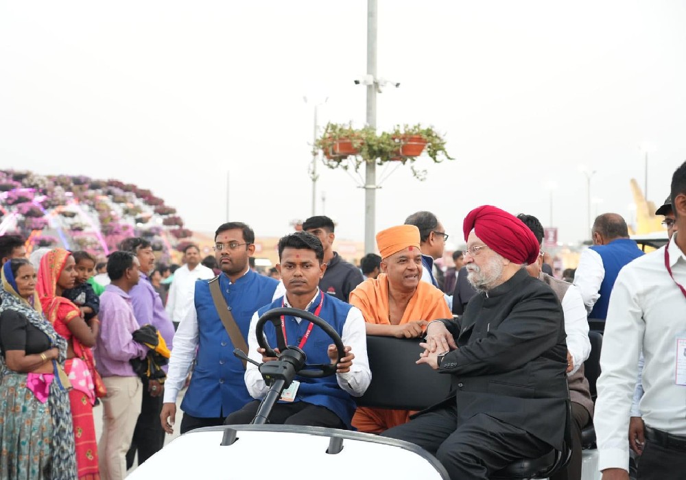 At Pramukh Swami Maharaj Shatabdi Mahotsav