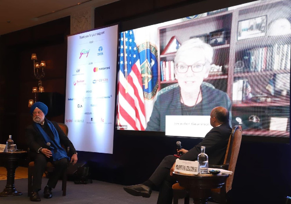 Virtual conversation with US Secretary of Energy- Jennifer Granholm at the India US Forum