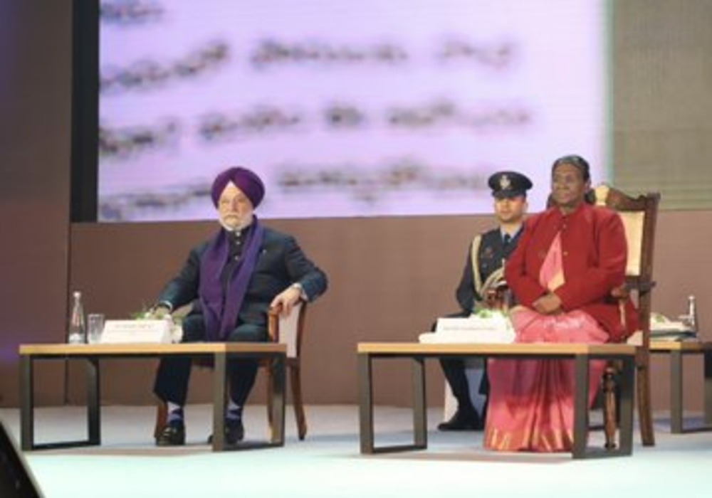 Deeply privileged to be present as Hon’ble President of India Smt Droupadi Murmu Ji