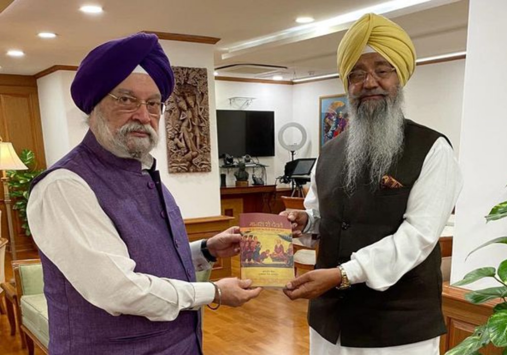 Meeting with Sardar Iqbal Singh Lalpura Ji, Chairman of National Commission for Minorities