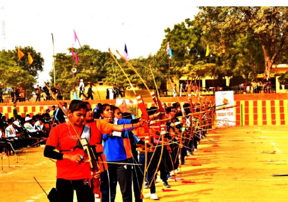 Grand event of 23rd National Sports Festival in Sonbhadra