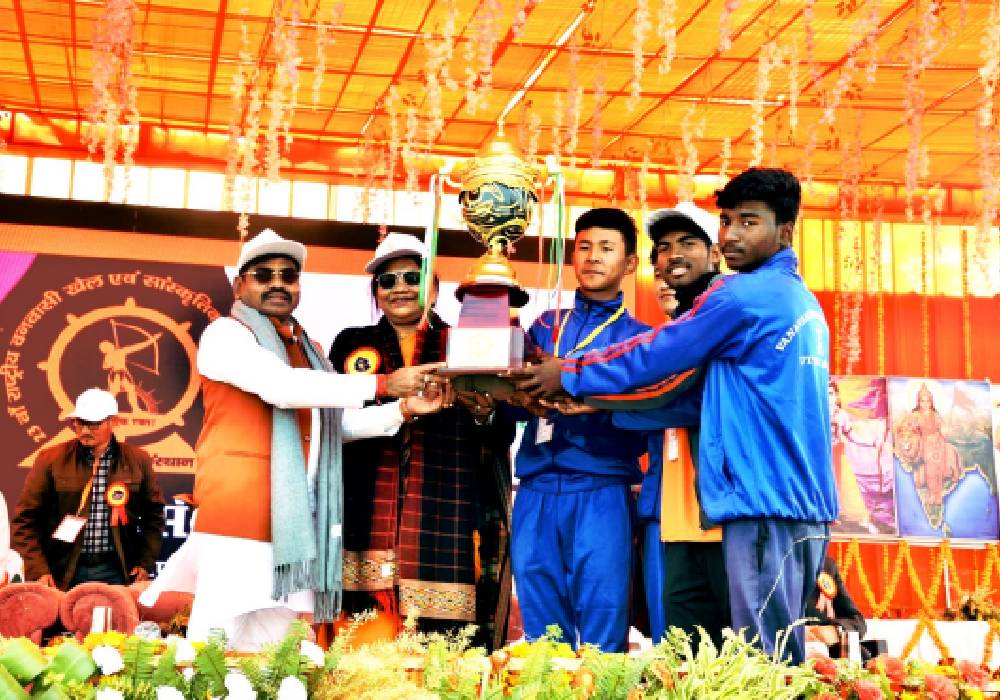 Grand event of 23rd National Sports Festival in Sonbhadra