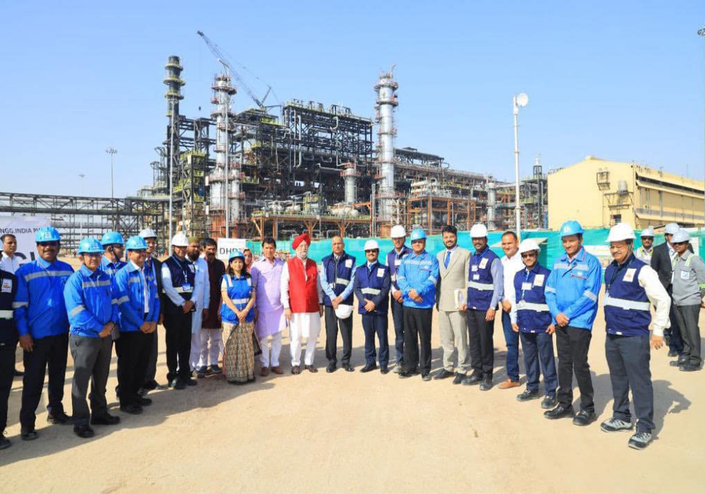 Inspected the operations of Barmer Refinery Project