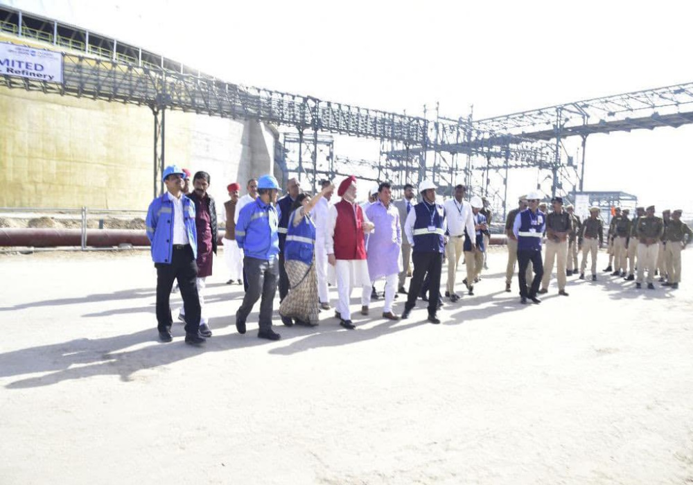 Inspected the operations of Barmer Refinery Project