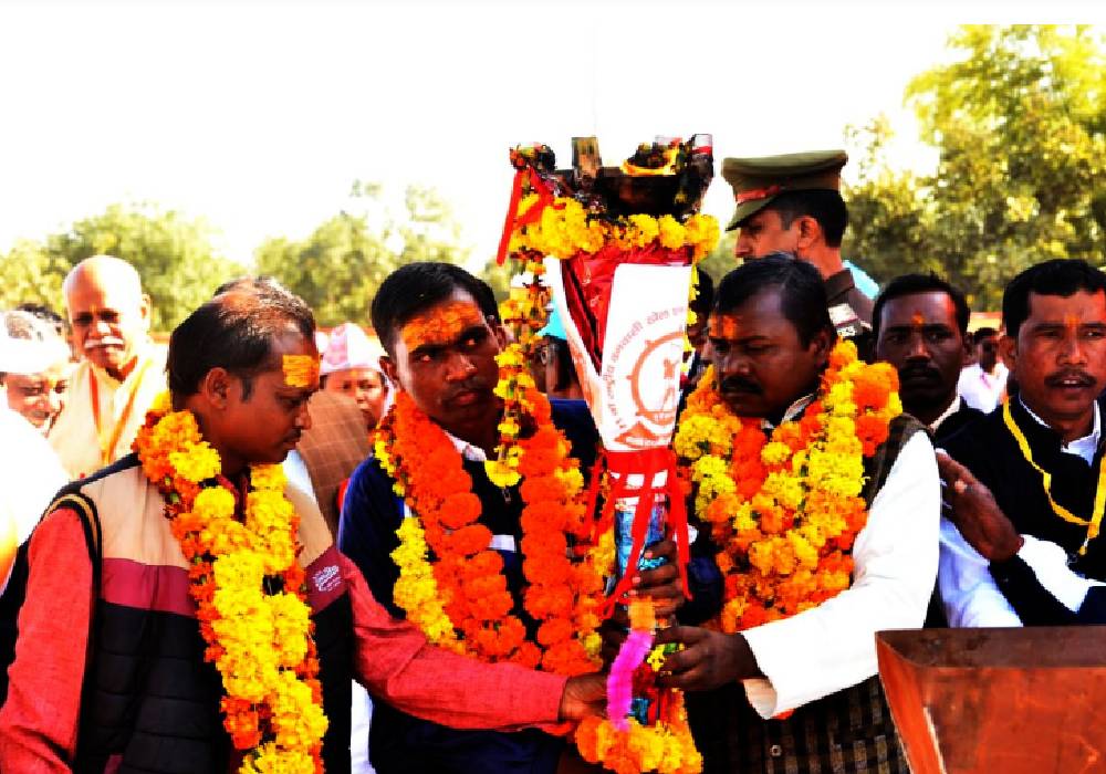 Grand event of 23rd National Sports Festival in Sonbhadra