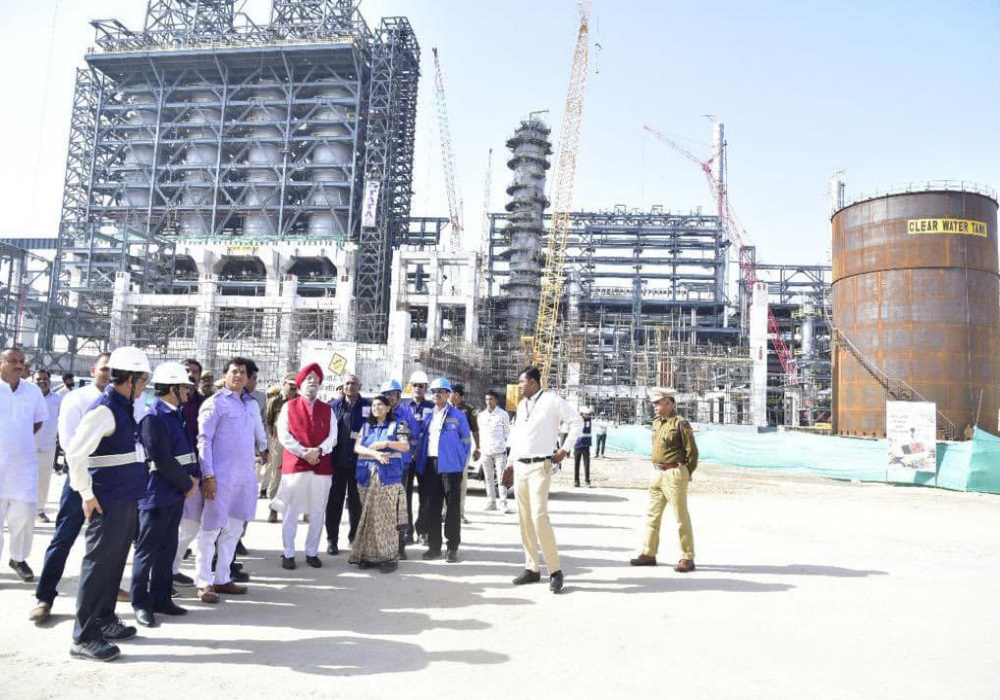 Inspected the operations of Barmer Refinery Project