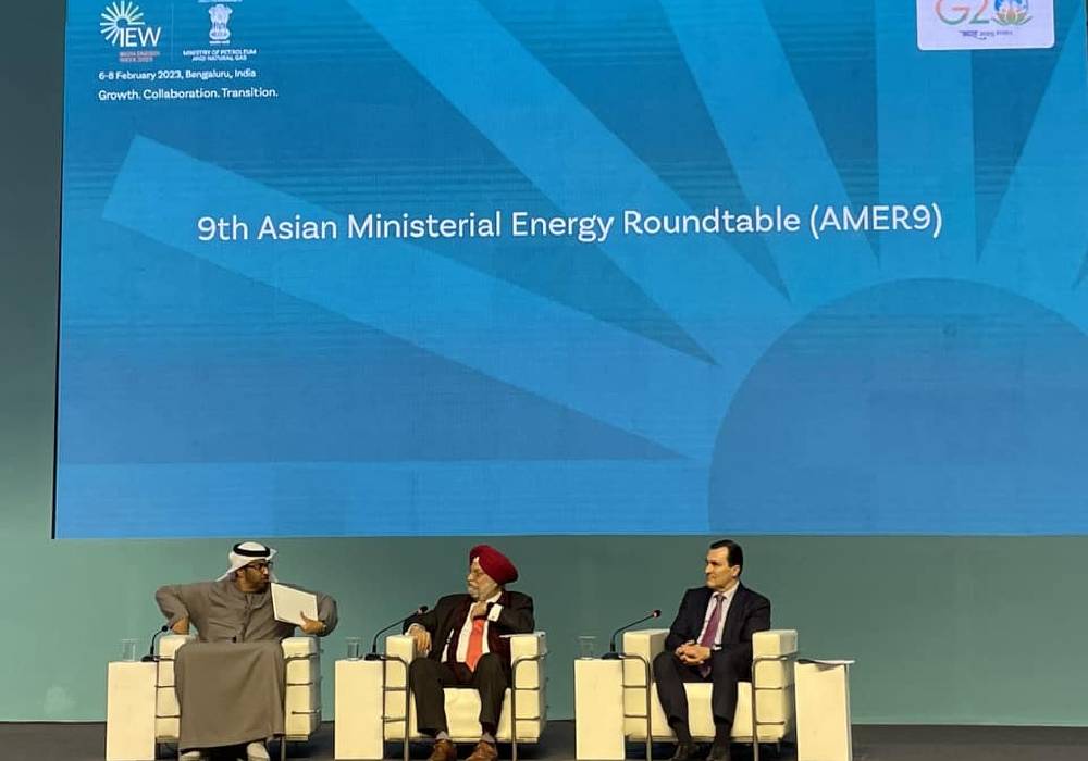 Joined UAE Minister & President-Designate for #COP28UAE HE Dr Sultan Al Jaber & SG International Energy Agency (IEA) HE Mac Monigle at 9th Asian Ministerial Energy Roundtable