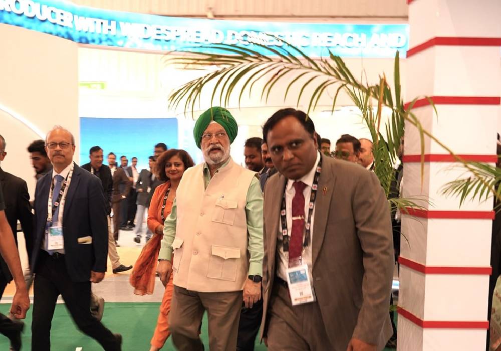 Graced OIL Pavilion at  India Energy Week