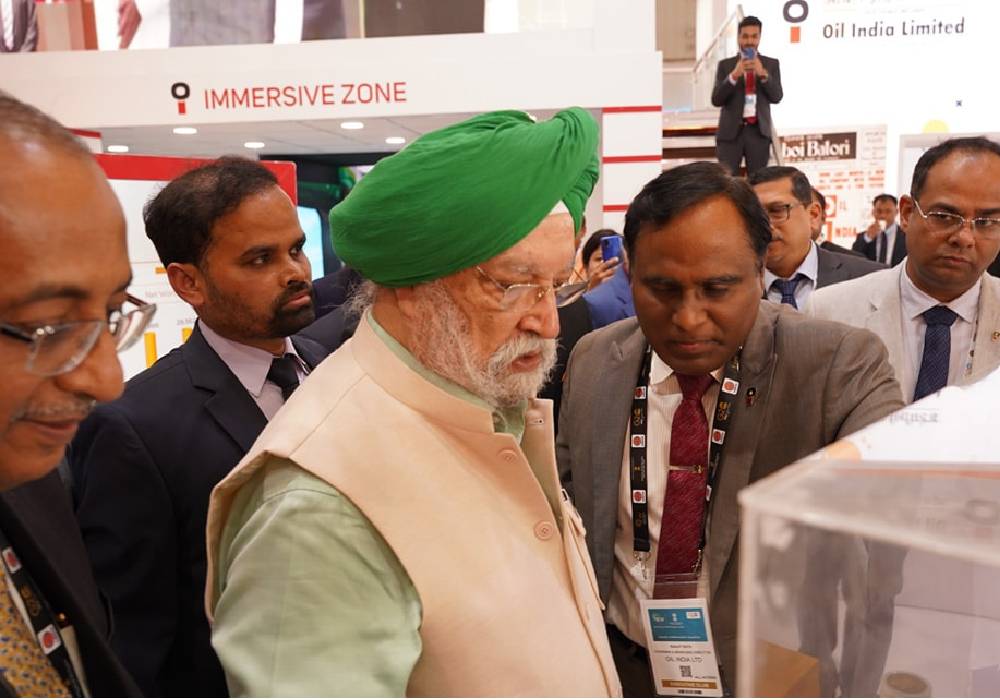 Graced OIL Pavilion at  India Energy Week