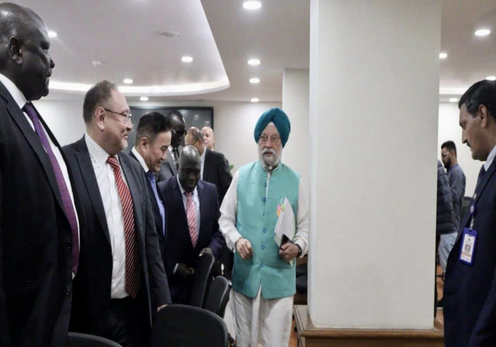 Interaction with PRs of 11 countries to United Nations on a study tour to India