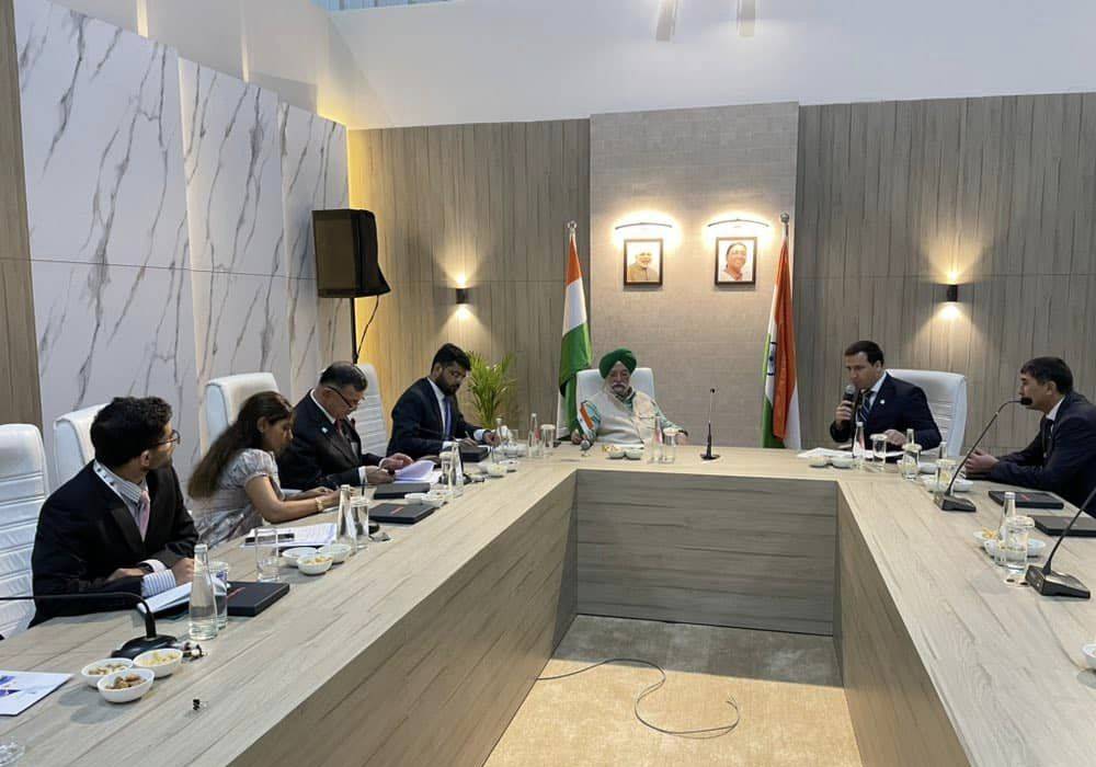 Meeting on starting a hydrocarbon relationship with HE Sorboni Kholmuhamadzoda, Deputy Minister of Energy & Water Resources, Republic of Tajikistan