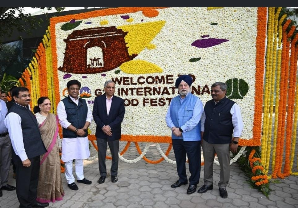 Inaugurated the G20 Food Festival in Talkatora Stadium