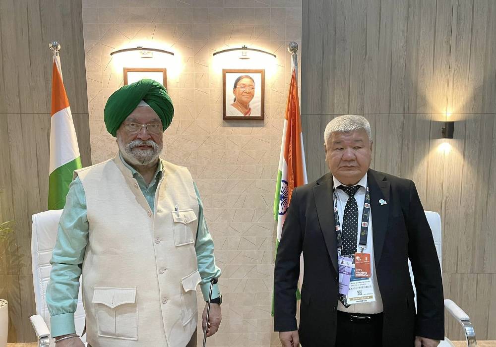 Interaction with HE Ibraev Taalaibek Omukeevich, Minister of Energy, Kyrgyz Republic