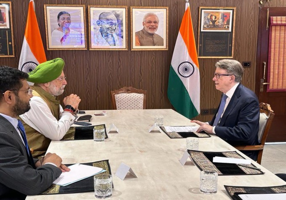 Had a fascinating conversation with my friend for years, thinker & policy architect of many governments of the United Kingdom, Lord Peter Mandelson today.   We discussed possibilities of vastly stepping up cooperation in areas of energy, technology, trade