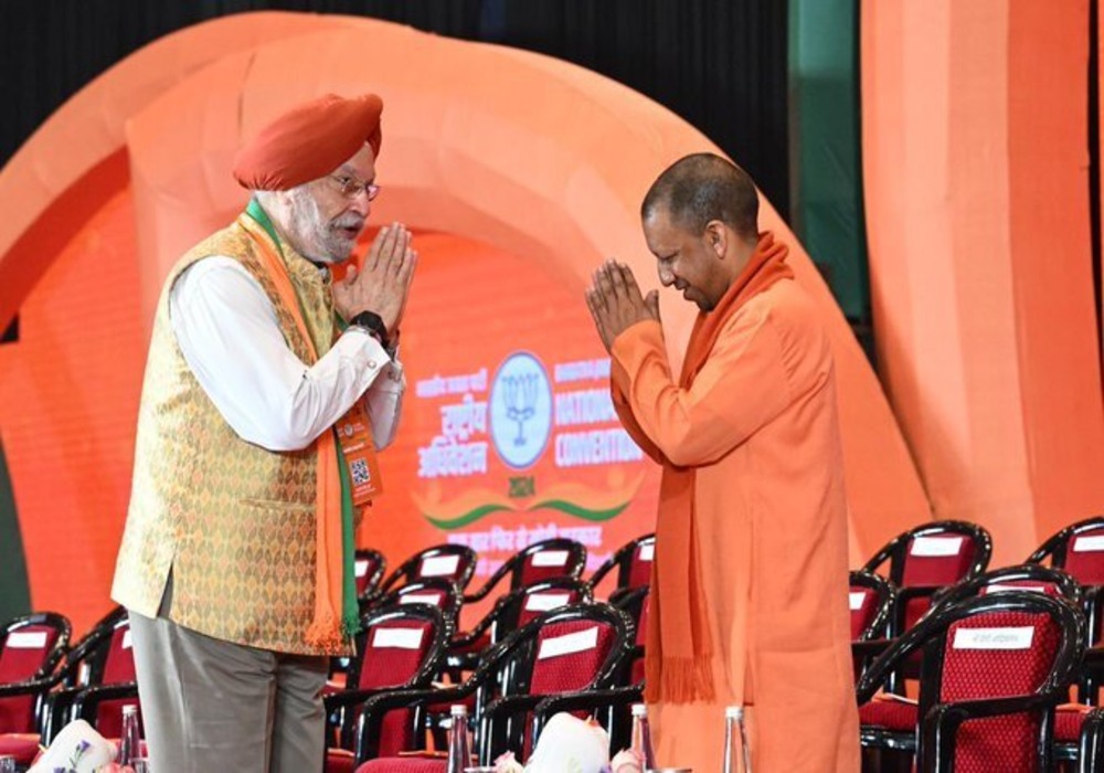 The BJP National Council Meeting was an occasion where the most popular & tallest of leaders came together as ordinary Karyakartas of the party - as the energy which provides momentum to the world’s largest political party.  Very happy to meet fellow Kary