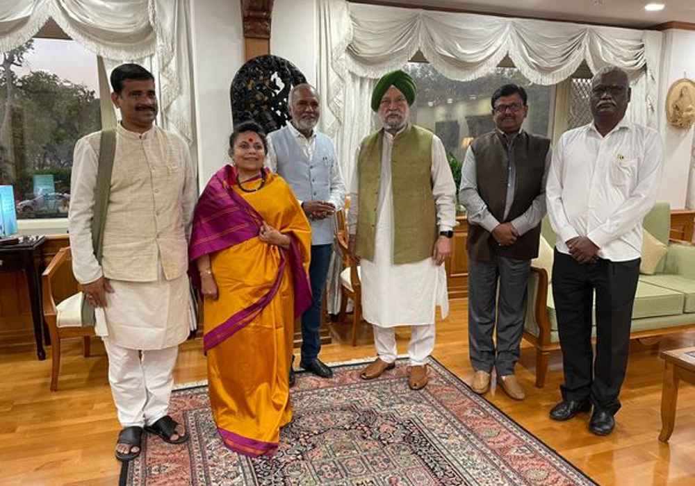 Recieved Independent Directors of NBCC India Limited- Dr Jyoti Kiran Ji, Prof Bimrao Panda Bhosale Ji, Sh Ca Rajeev Kumar Ji, Sh Meghhi Chhavada Ji & Sh Asim Mishra Ji in my office today.