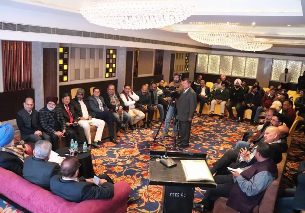 Conversation With Businessmen and Business individuals of Jalandar organised by Punjab Chapter of CAIT discussed problems faced by Jalandhar and Ludhiana