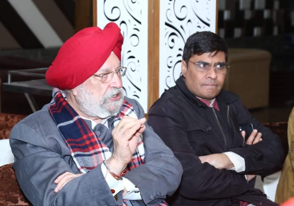 Interacted with members of the media fraternity along with my colleagues Dr Mansukh Mandaviya Ji and Sh Vinod Chavda Ji in Ferozepur this evening