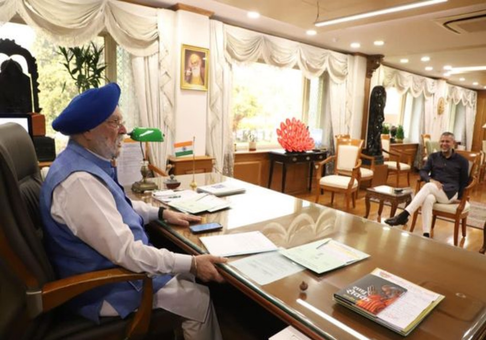Meeting with Sh Arvind Khanna, Vice President BJP Punjab