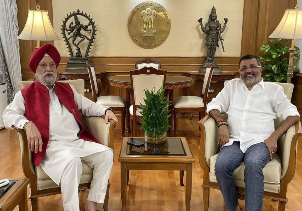 Meeting with Dr Nishikant Dubey Ji, senior leader of BJP Jharkhand & Member of Parliament from Godda