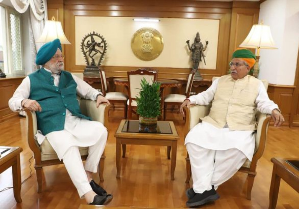 Meeting with Sh Arjun Ram Meghwal Ji, Council of Ministers