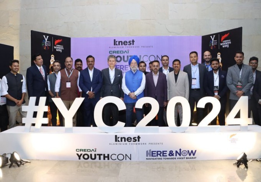Very happy to interact with a large gathering of the next generation of young real estate builders and developers & discuss ideas, innovations, emerging trends & technologies in the real estate sector at #YouthCon2024 today.  In this era of rapid change, 