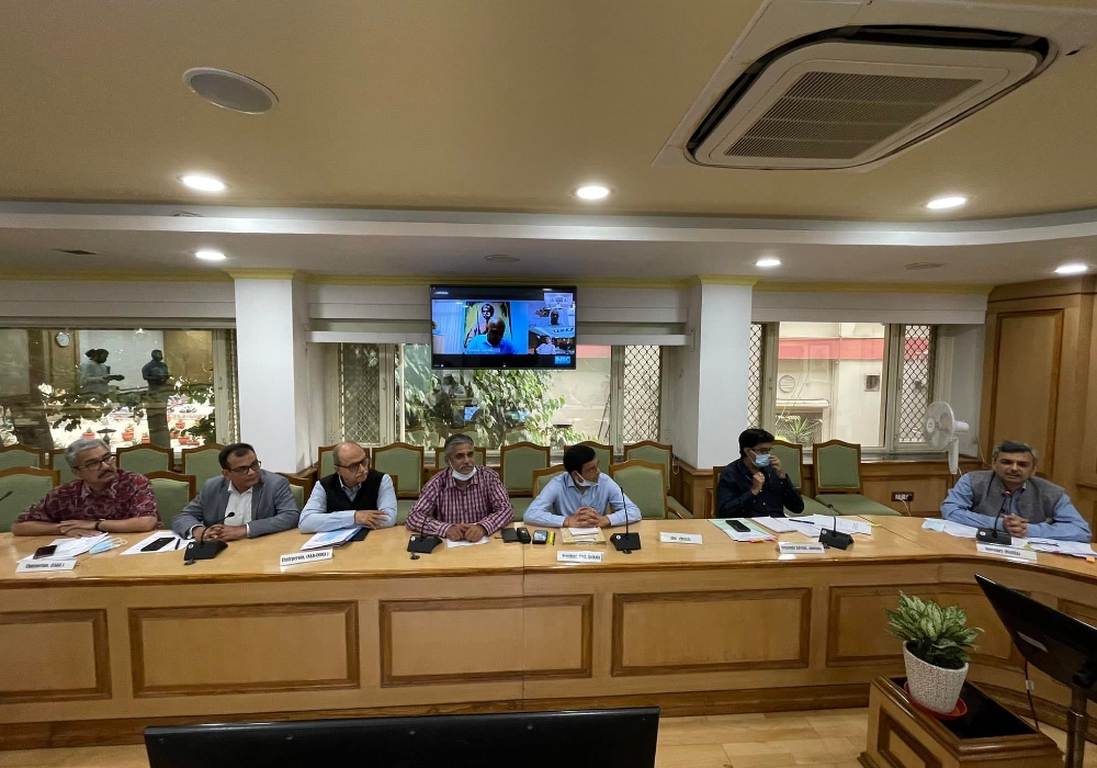 All the items on the agenda were discussed in a congenial atmosphere by the stakeholders - home buyers, apartment owners, realtors, developers & builders including representatives of  Forum for People's Collective Efforts - F P C E Naredco - National Real