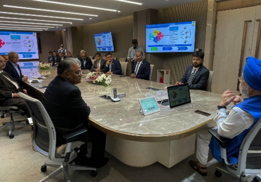 Visited the Corporate Office of Bharat Petroleum Corporation Limited- interacted with the senior management & reviewed the company’s plans & performance.