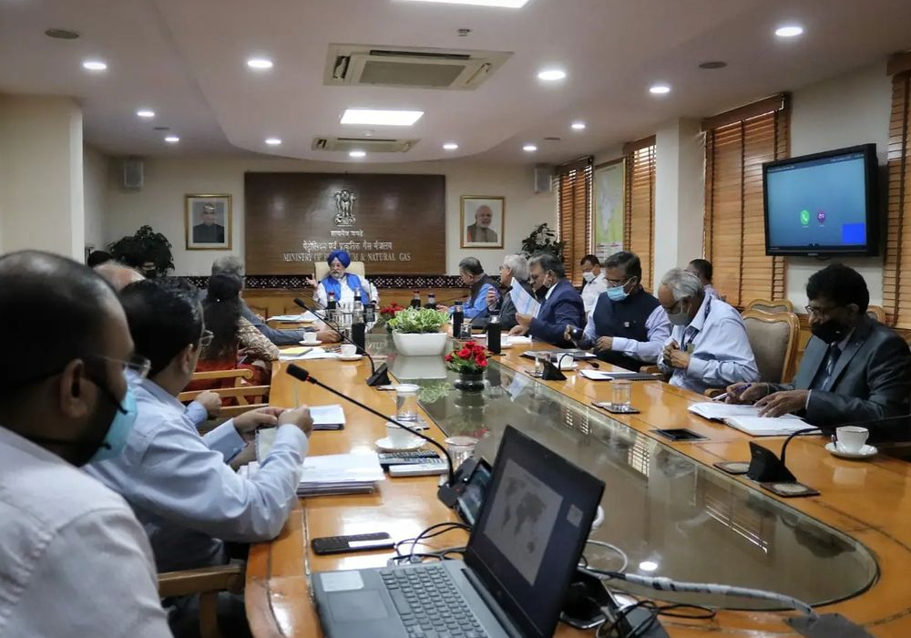 Senior officials of Ministry of Petroleum and Natural Gas, Government of India and Oil sector PSU’s made a presentation on diversification in India’s procurement of crude oil