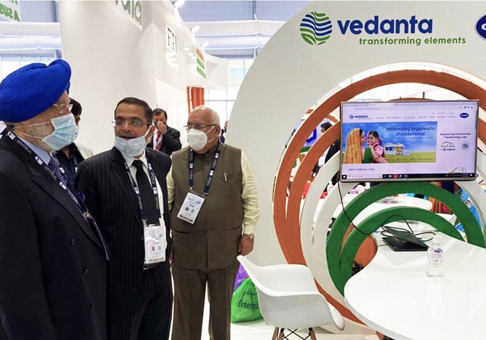 Paid a visit to Cairn Oil and Gas, Vedanta Limited kiosk in ADIPEC2021 at Abu Dhabi National Exhibition Centre.