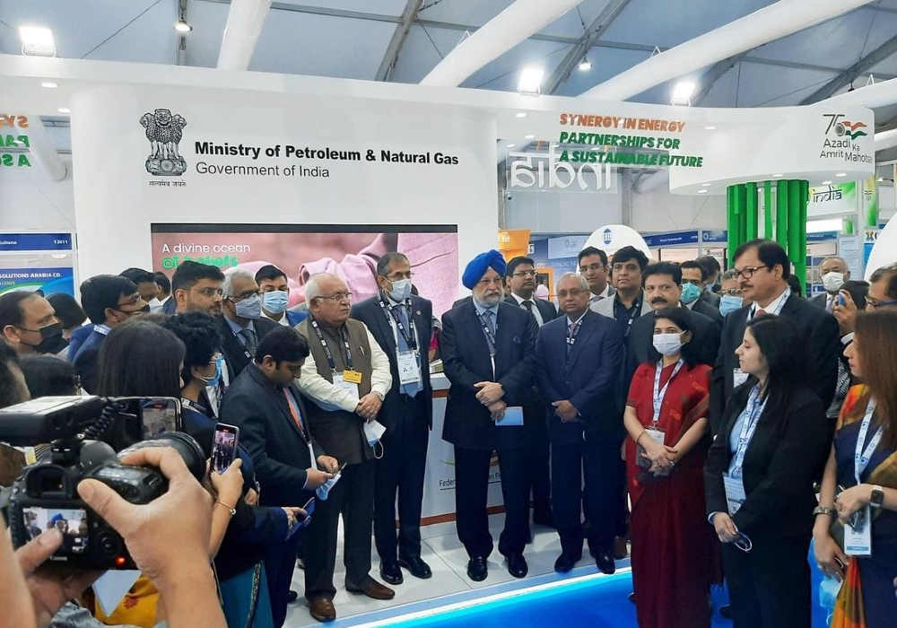 Proud to inaugurate the India Pavilion at ADIPEC Exhibition and Conference 2021 in Abu Dhabi, UAE.