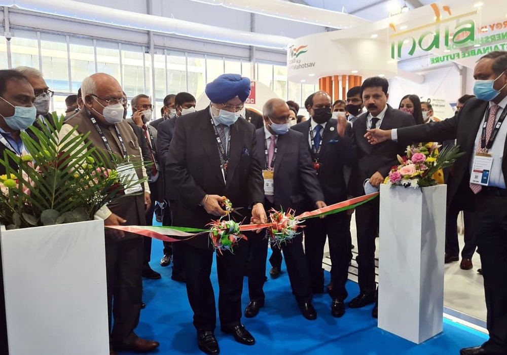 Proud to inaugurate the India Pavilion at ADIPEC Exhibition and Conference 2021 in Abu Dhabi, UAE.